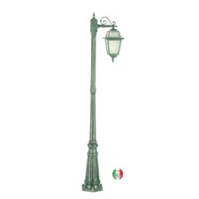 Lampione stile classico giardino in alluminio Roma I326.C22 Made in Italy