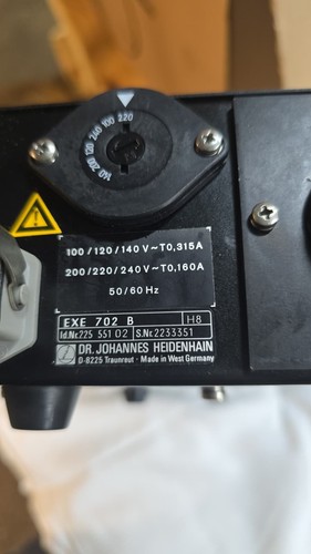 Heidenhain exe 702 - heidenhain,