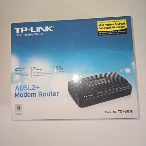 Link adsl2 modem router - tp-link,