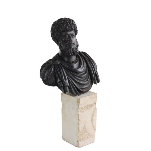 Scultura antica bronzo marco - bronzo,