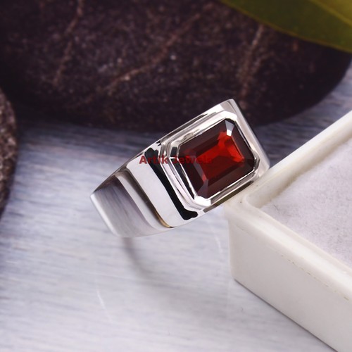 Naturale granato gemma con 14k - naturale,