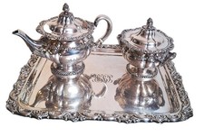 Tiffany & Co. servizio da tè Silver -Soldered E.P vittoriano 3125 Makers