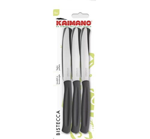 Coltelli bistecca pz6 neri - da,