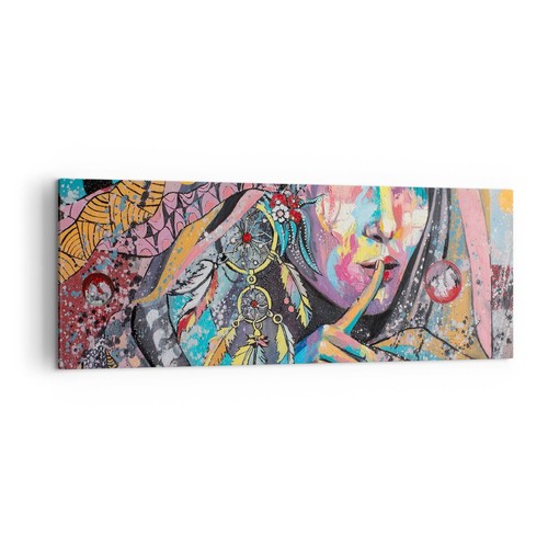 Quadro tela 140x50cm donna - quadro, su