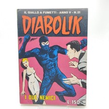DIABOLIK N. 21 ANNO V - EDICOLA MAGAZZINO - ED. ASTORINA OTT.  1966 [UFF-40-71A]