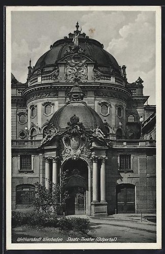 Wiesbaden teatro stato - wiesbaden,, di