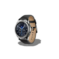 Samsung Gear S3 Classic 46mm Cassa Argento in Acciaio Cinturino Nero in...