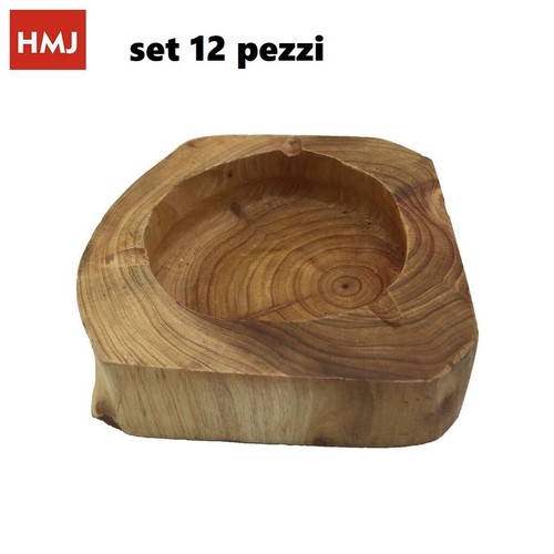 Pezzi posacenere in legno - x,