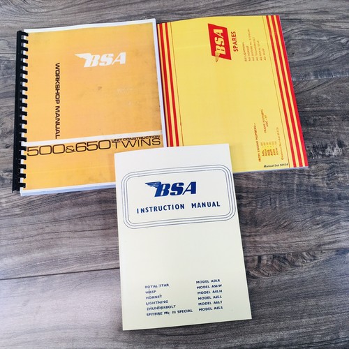 Bsa 500 650 a65 - bsa,