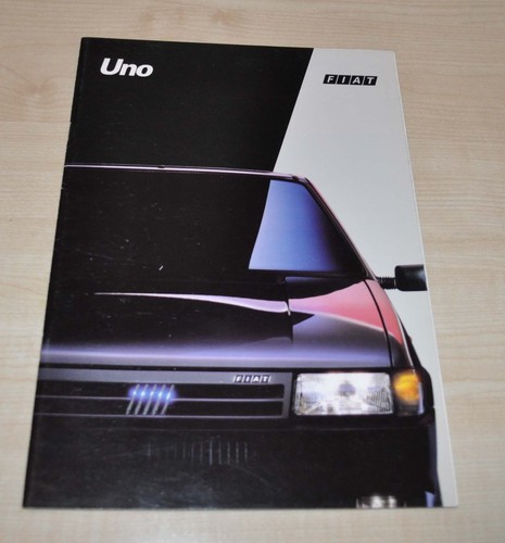 Fiat uno brochure - uno,