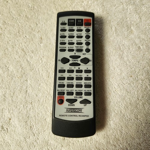 Superscope rc340psd remote - rc340psd,