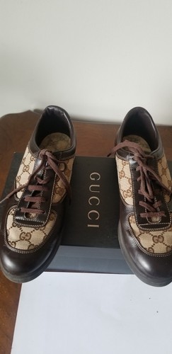 Vintage gucci brown beige - gucci, gg