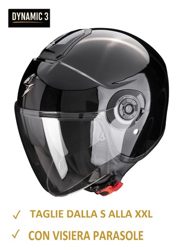 Scorpion casco jet exo - scorpion, ii