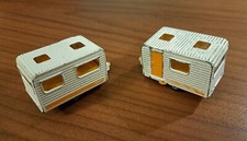 2 Caravan Roulotte Matchbox