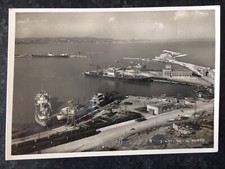 ?ANCONA Navi ? Attraccate Treno Vagoni Merci Sui Binari ? In Attesa del 1949