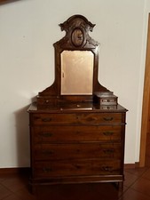 Comò cassettiera vintage in