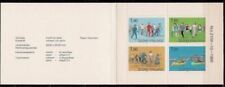 Finlandia 1989 Sport Sci Corsa Ciclismo Bici Canoa Libretto 4v MNH