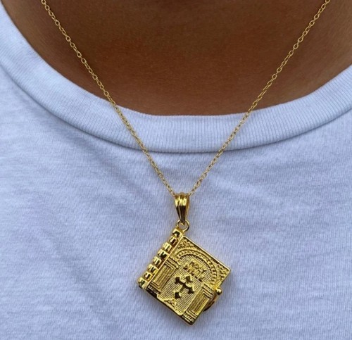 Collana ciondolo libro - libro, sacra