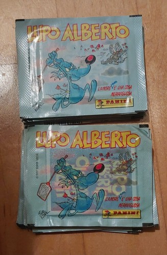 Lotto bustine lupo alberto - bustine,
