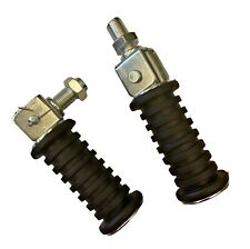 PEDANE  POGGIA PIEDI PASSEGGERO UNIVERSALI (X2) PERNO D.10 MM