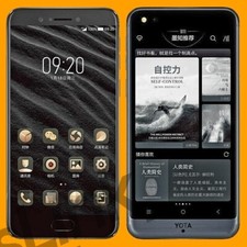 Smartphone Android Yota Yotaphone 3 nero/blu Yota3+ 12 MP E-ink doppia SIM 4G