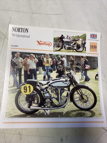 Norton 500 international - norton, 1939