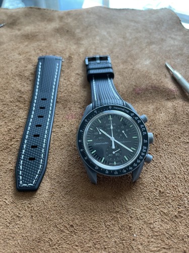 Orologio lunare 20mm nero - orologio,