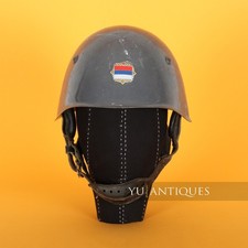 Casco vintage SRJ Repubblica Federale di Jugoslavia Milicija Ubott Brevetto Casque