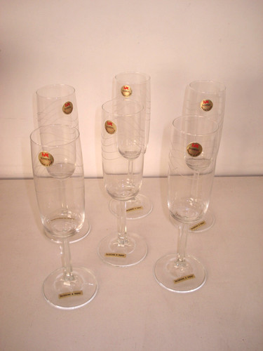 Set bicchieri calici flut - set, 6