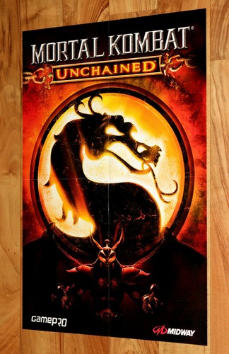 Rarissimo poster mortal kombat - rarissimo,