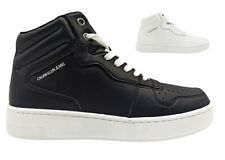 Scarpe donna Calvin Klein Jeans YW0YW00451 sneakers alte pelle comode sportive
