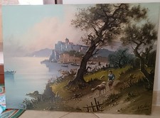 Antonio Gagliardi (1962) dipinto olio su tela epoca XX Secolo