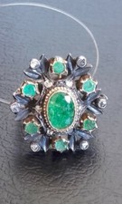 Anello antico in oro argento