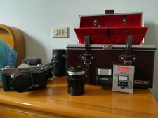 Macchina fotografica PETRI TTL + Obiettivo + Accessori
