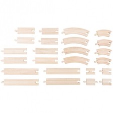 Binari Del Treno Come Set - 24 Pezzi TRAINible