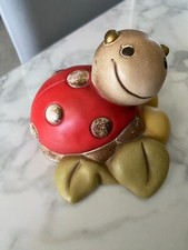 Coccinella Grande  Fiore Foglie Thun  Fuori Produzione Thun