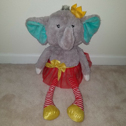 Peluche elefante grigio