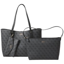 GUESS borsa tote nera shopper
