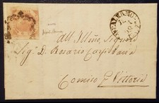 RARISSIMA Lettera Napoli con