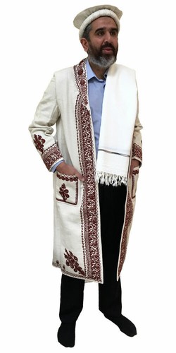 Cappotto chitral afgano chugha - afgano,