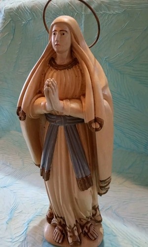 Statua gesso madonna - gesso,