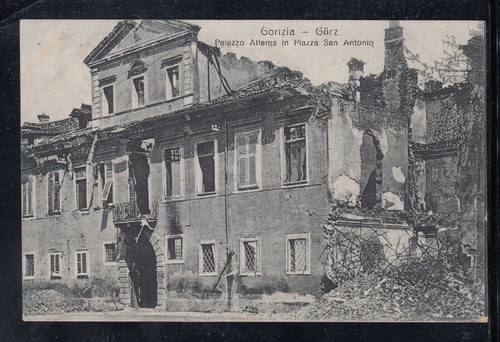 Cartolina gorizia gorz palazzo - cartolina,