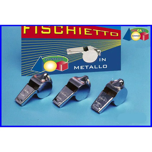 Fischietto metallo sport - metallo,