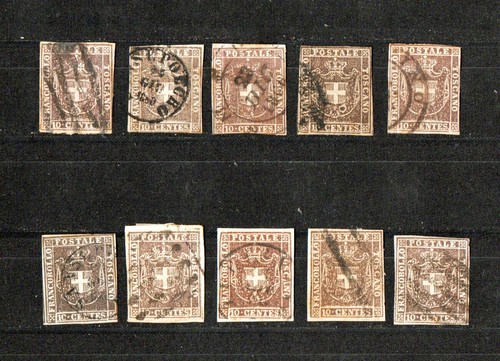 Toscana 1859 lotto composto - toscana,