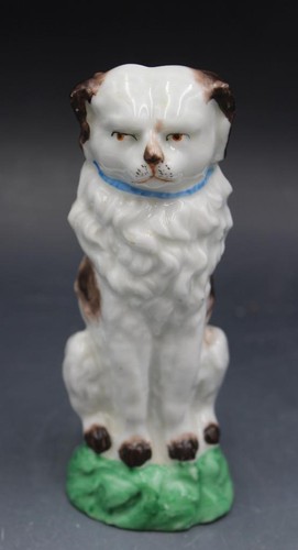 Antica statuina cane spaniel