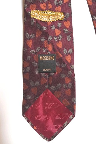 Cravatta moschino rosso - moschino,