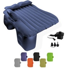 Materasso Gonfiabile Auto Posteriore Letto Viaggio Campeggio Cuscini Pompa