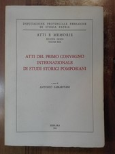 ATTI DEL PRIMO CONVEGNO