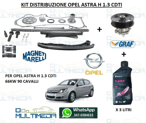 Kit catena distribuzione e - distribuzione,