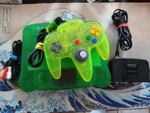 Console nintendo verde - nintendo, 64